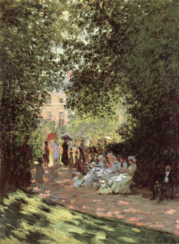 Claude Monet Monceau Park china oil painting image